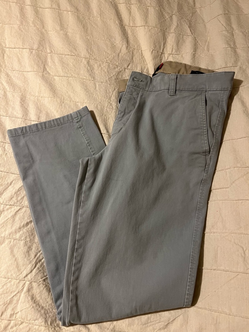 Men's Gray Chino Pants